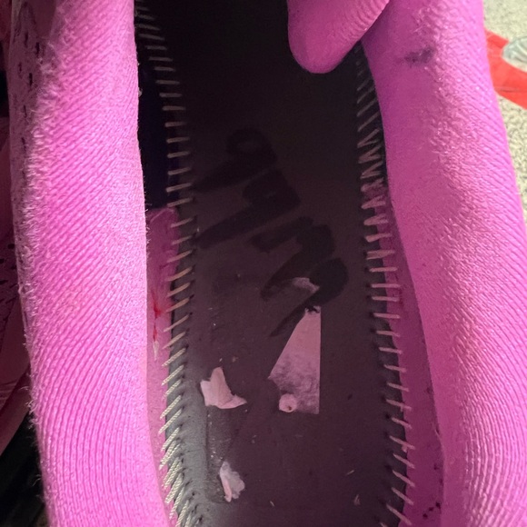 Size 9.5 US- Nike Women's Air Max 2014 Pink Black Running Athletic Training Shoe - Picture 10 of 11